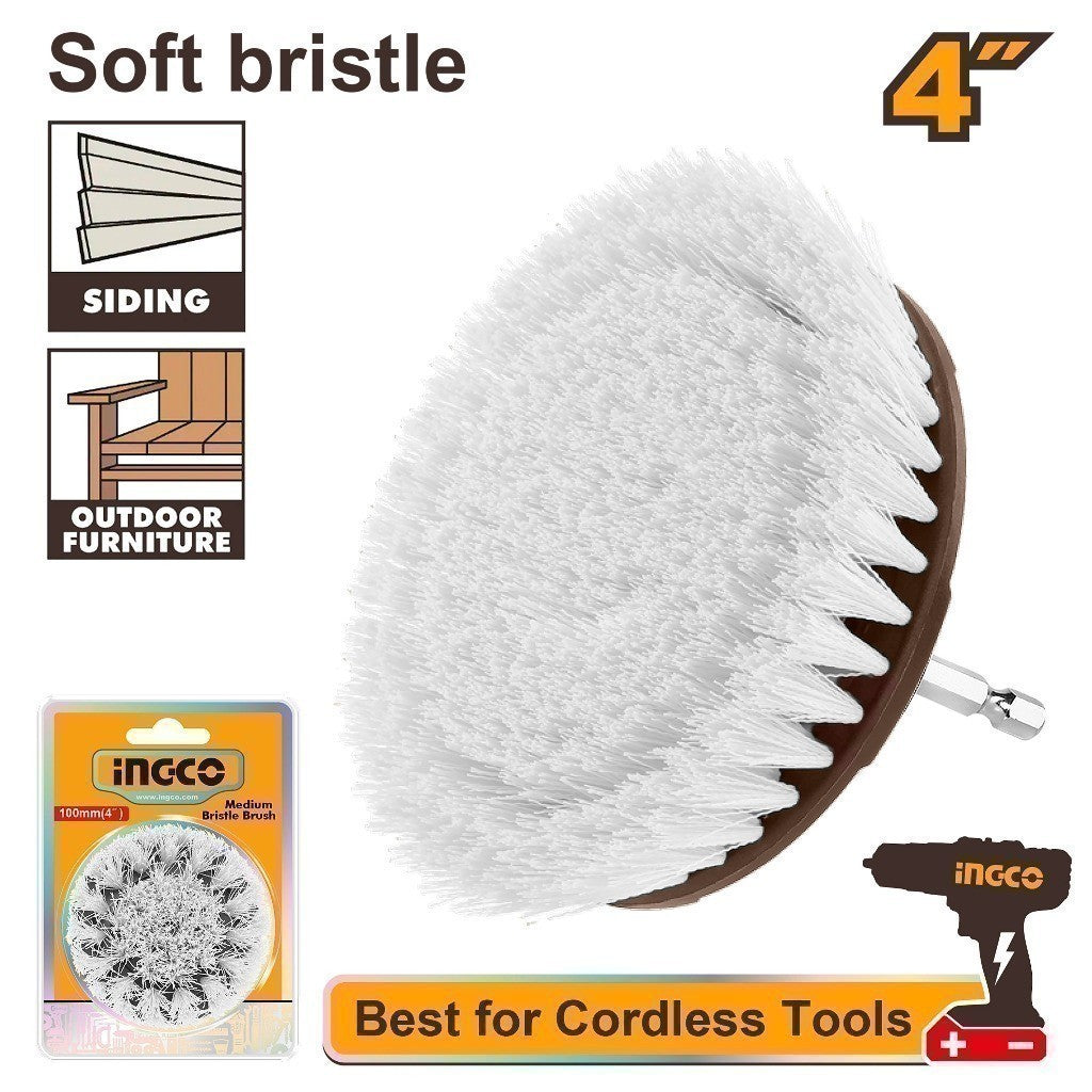 4inch/100mm Soft, Medium and Hard Bristle Brush ING-CT