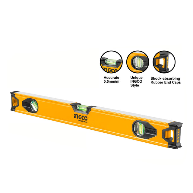 Ingco 50cm Spirit Level Bar HSL08050 - Winland Depot