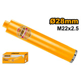 Ingco Diamond Core Bits 28mm to 65mm For Cutting Concrete With Rebar DCB580288 | DCB580658 (IHT)