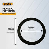 INGCO AA028000100 Plastic Pot Ring for SPG5008 Electric Paint Spray Gun 550W ING-SP