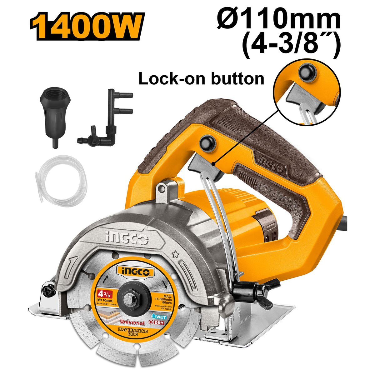 Ingco Marble Cutter 1400W MC14008 | MC140068 (IPT)