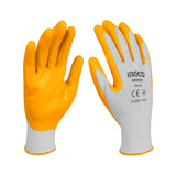 Nitrile Oil Resistant Rubber Safety Gloves HGNG04 ING-SE