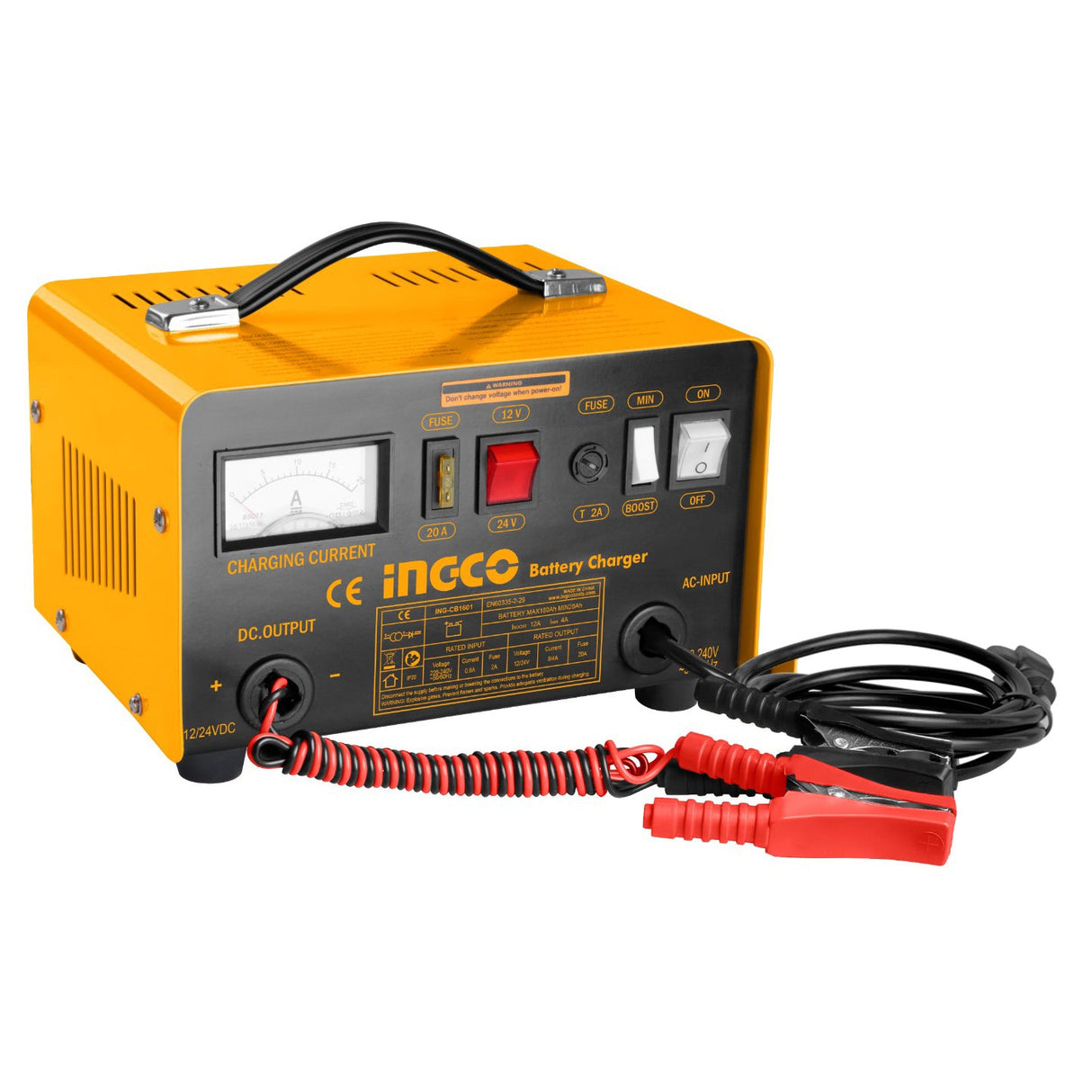 Ingco Battery Charger 12/24V ING-CB1601