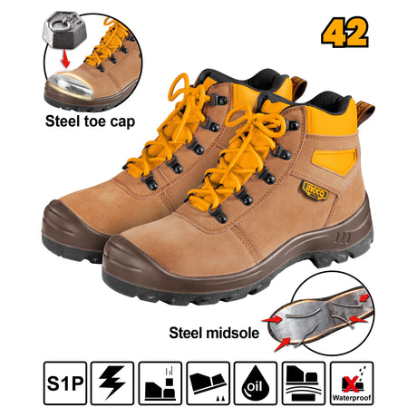 Safety Boots with Steel Toe Cap SSH02S1P