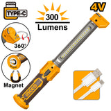 Ingco P20S/20V 4pcs Cordless Combo Kit (2pcs Cordless Impact Wrench & 2pcs Cordless Work Lamp) COSLI250782 (ICO)