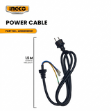 INGCO A1002000121 Power Cable 32.5Mm2 1.5M