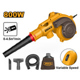 ingco 2-in-1 vacuum blower dust extractor cpu blower ab8038p ing-pt alternate view