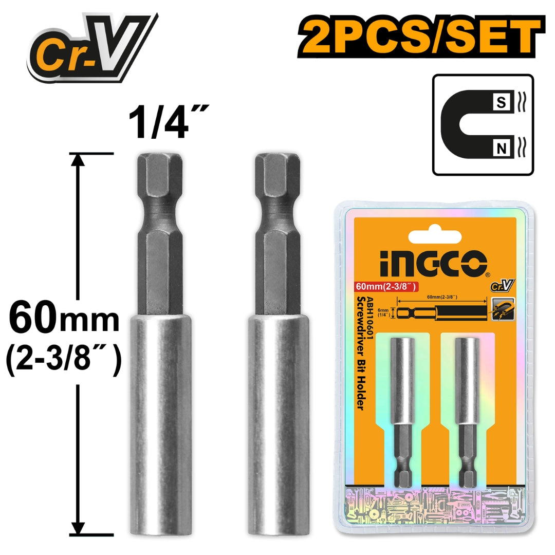 Screwdriver Screw Driver Bit Holder 60mm ABH10601 ING-AC