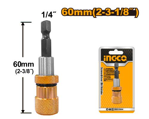 60mm(2-3/1/8") Screwdriver Bit Holder w/ Release ABH50608