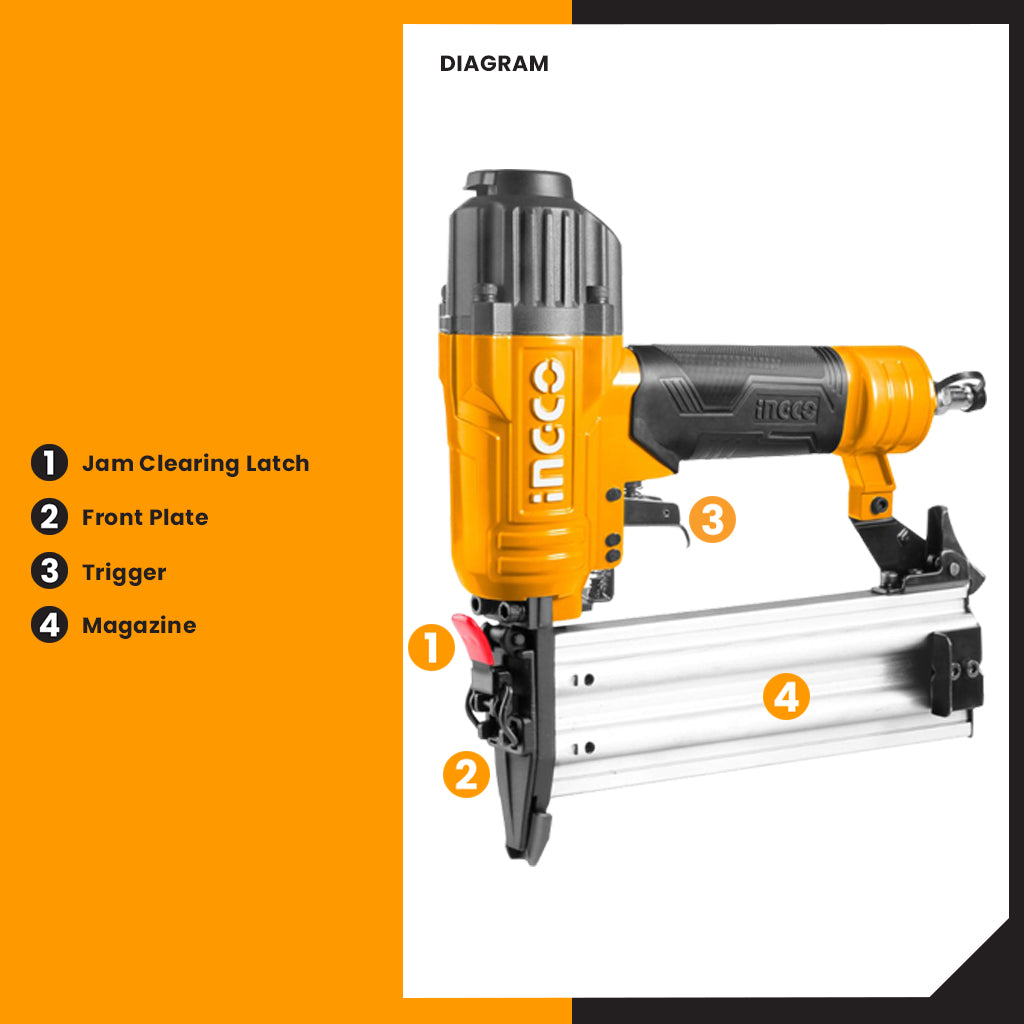 Air Brad Nailer Ga18 ABN15501