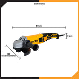 Industrial Angle Grinder 2000W AG200018