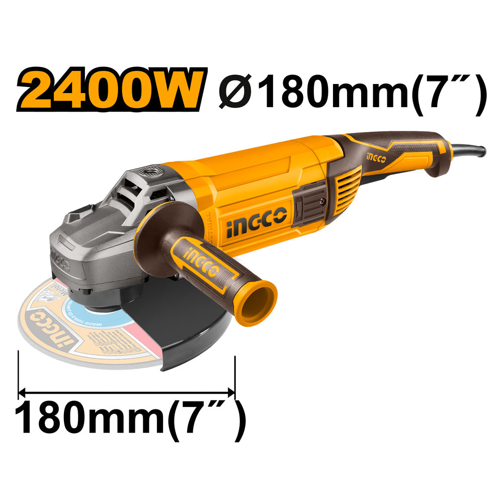 Ingco Angle Grinder Tool 2400W AG240082