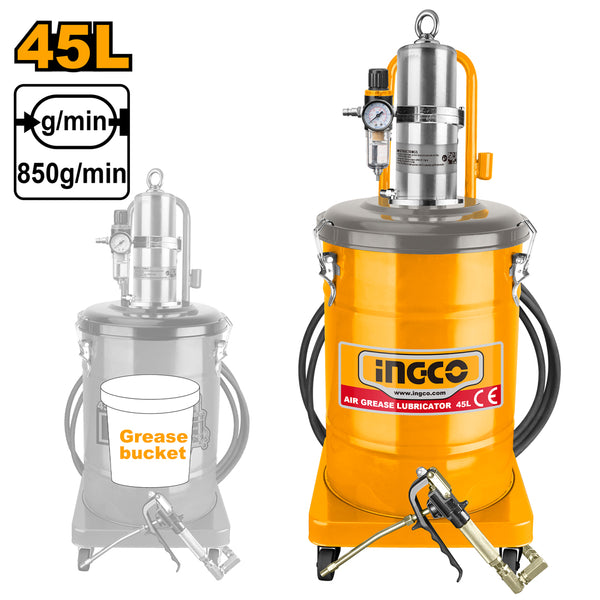 INGCO Pneumatic Grease Lubricator
