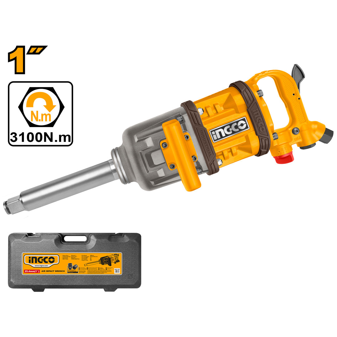 Ingco Air Impact Wrench 1 Inch Square Drive AIW11222 - Winland Depot