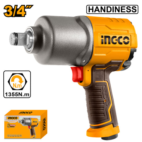 Ingco 3/4 Inch Air Impact Wrench AIW341301 - Winland Depot