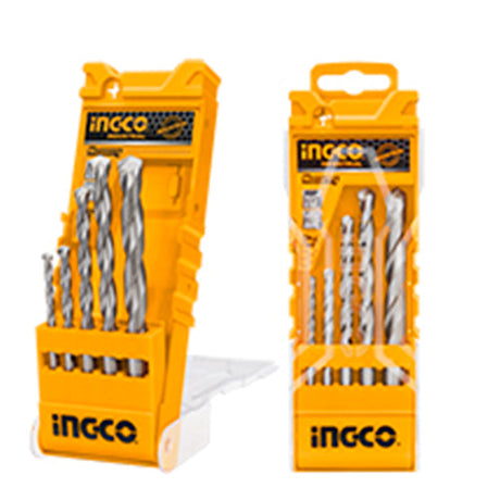 Ingco 5Pcs Multi - Function Drill Bits for Masonry Concrete 4 - 10mm AKD6058 - Winland Depot