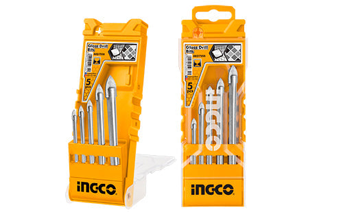Ingco 5Pcs Glass Drill Bits Set AKD7058 - Winland Depot