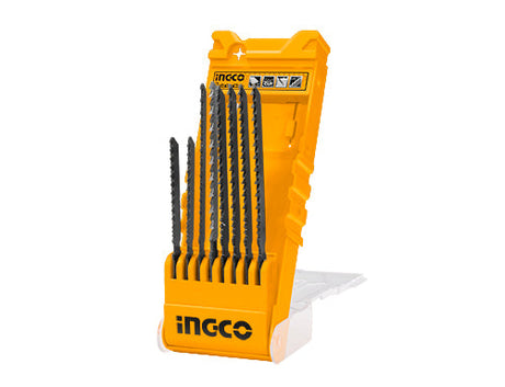Ingco 8 Pcs / Set Jigsaw Blade Set For Metal and Wood AKD8088 - Winland Depot