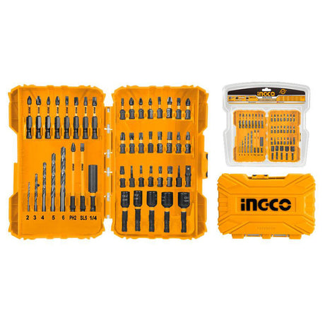 Ingco 45 Pcs Impact Screwdriver Bit Set AKDL24502 - Winland Depot