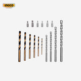 16Pcs Drill Bits Set & Screwdriver Bits Set AKSDB9165