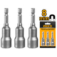 Ingco 3 Pcs 8mm Industrial Magnetic Nut Setter Set AMN0831 - Winland Depot