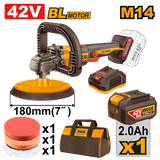 Ingco 42V/M14 Brushless Motor Lithium-Ion Cordless Polisher APLI42181 ING-CT