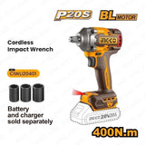 P20S 20V Brushless Cordless Impact Wrench Lithium-Ion COSLI23011/CIWLI2038/CIWLI20401 ING-COR