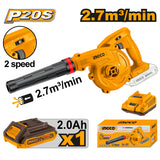 P20S 20V Lithium-ion Cordless Blower CABLI200181