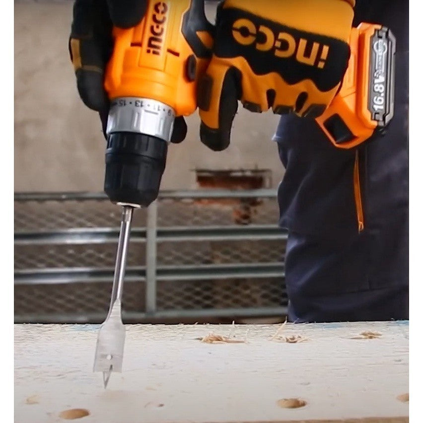 Fast Charging Lithium-Ion Cordless Drill 16.8V Max Torque: 28NM P20S ING-CT