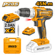 ingco lithium-ion cordless drill p20s powershare cdli200215 product photo
