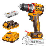 P20S/20V Lithium-Ion Compact Brushless Cordless Drill CDLI205582/CDLI205581 ING-COR