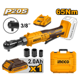 Lithium-Ion Drive Ratchet 20V Square Drive: 9.53mm (3/8") CDRLI2060152 P20S ING-MT