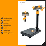 S12 12V Lithium-Ion Cordless 12Kg Weighing Scale CES1245
