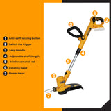 P20S 20V Cordless Grass Cutter CGTLI2001