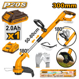 P20S 20V Lithium-Ion Cordless Grass Trimmer CGTLI20301