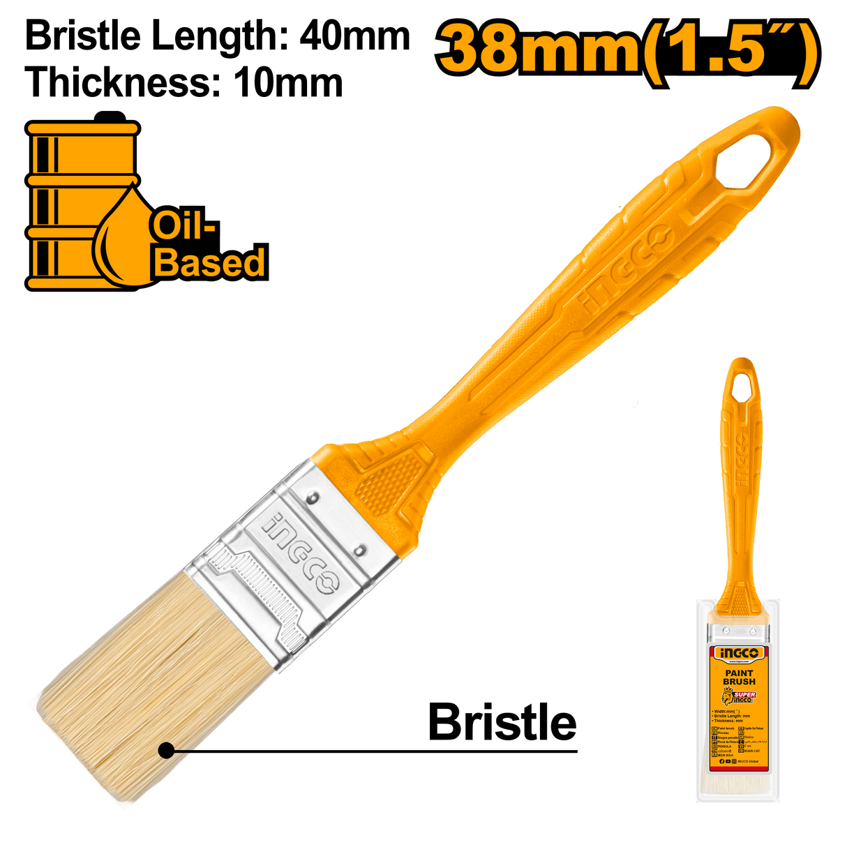 High Quality Paint Brush For Oil Based ING-CT