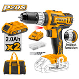 P20S 20V Cordless Impact Drill w/ 50 Accessories CIDLI2002