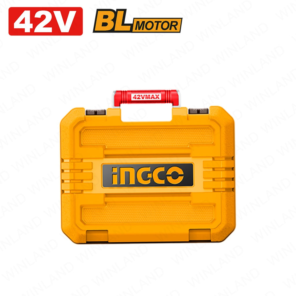 Ingco  42V/460NM(1/2inches) Brushless Motor Lithium-Ion Cordless Impact Wrench CIWLI42461
