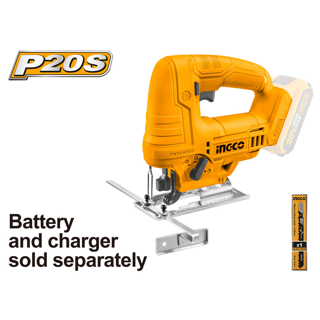 P20S 20V 650W Cordless Jig Saw 20V CJSLI6508