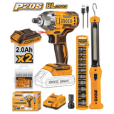 P20S 20V Brushless Cordless Impact Wrench Lithium-Ion COSLI23011/CIWLI2038/CIWLI20401 ING-COR