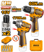 INGCO 16V M16 2-piece cordless compact drill combo kit