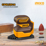 P20S/20V Lithium-Ion Cordless Palm Sander CPSLI2014 ING-COR