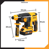 P20S 20V Cordless Lithium-Ion Rotary Hammer CRHLI202287