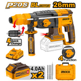 P20S 20V Lithium-Ion Cordless Rotary Hammer CRHLI202289