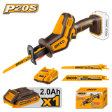 P20S/20V Lithium-Ion Cordless Reciprocating Saw CRSLI6508 | CRSLI65081 ING-CT