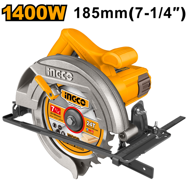 ingco industrial circular saw power tools w/ free blade ing-pt product photo