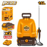 P20S/20V 16L Lithium-Ion Knapsack Garden Disinfectant Backpack Sprayer CSPLI2016/CSPLI201644/CSPLI20162 ING-GT