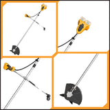 P20S 20V Lithium-Ion Cordless String Trimmer And Brush Cutter CSTLI202522