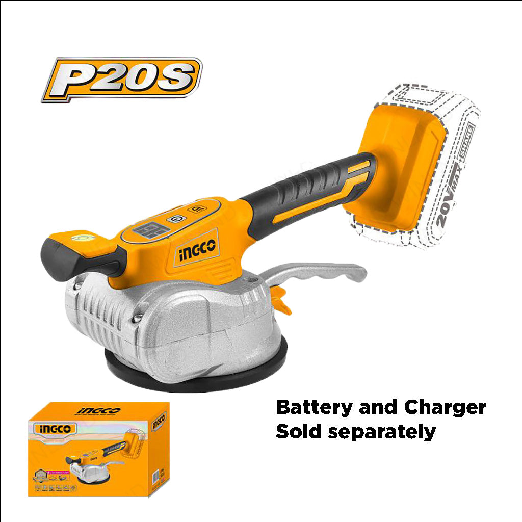 P20S/20V Lithium-Ion Cordless Tile Vibration Machine ING-CT