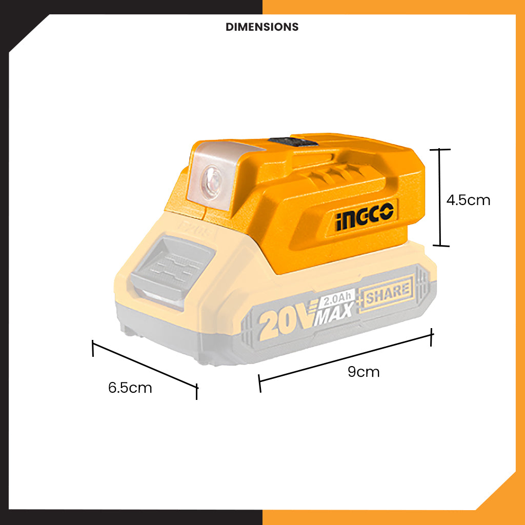 P20S 20V USB-A Charger CUCLI2022